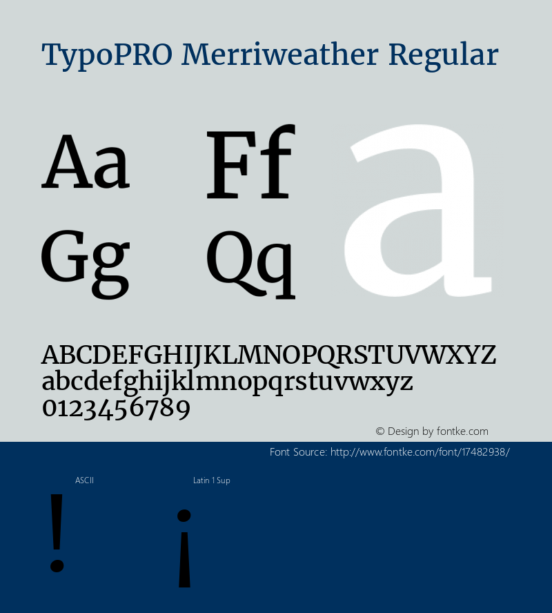 TypoPRO Merriweather Regular Version 1.584; ttfautohint (v1.5) -l 6 -r 36 -G 0 -x 10 -H 350 -D latn -f cyrl -w 