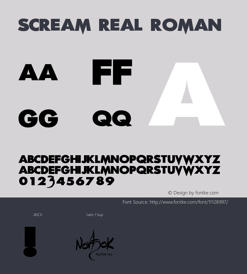 Scream Real Roman Version 001.001图片样张
