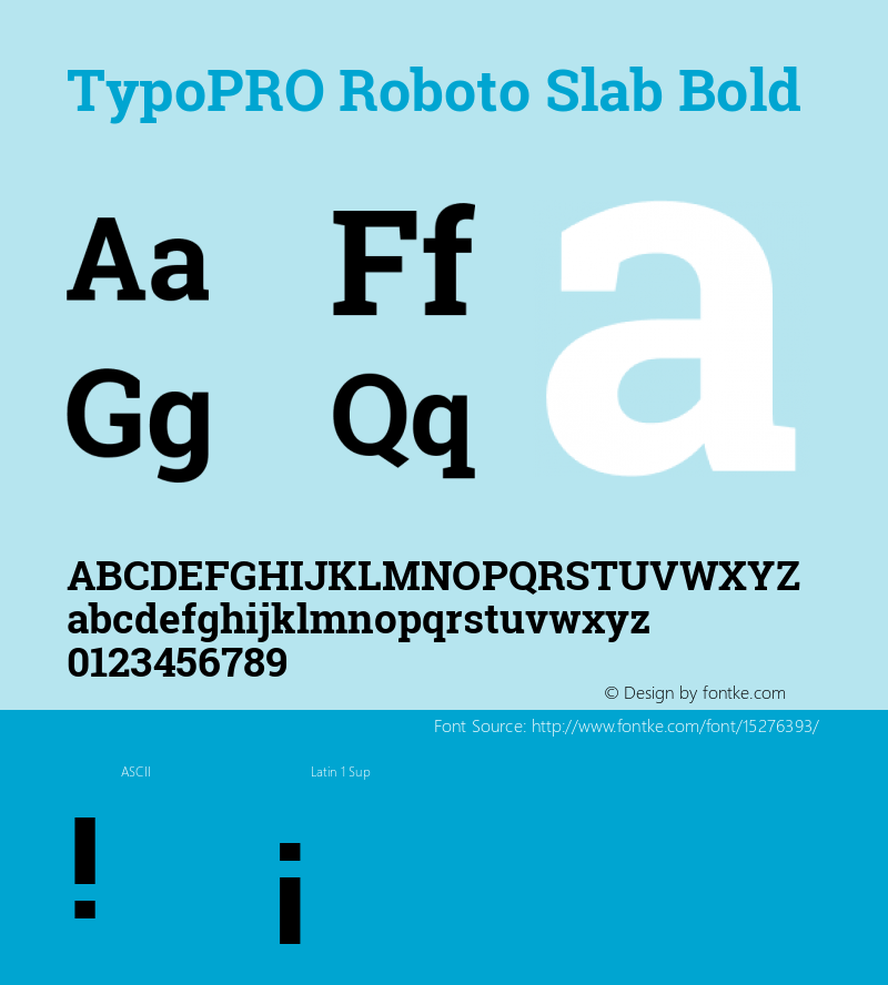 TypoPRO Roboto Slab Bold Version 1.100263; 2013; ttfautohint (v0.94.20-1c74) -l 8 -r 12 -G 200 -x 14 -w 