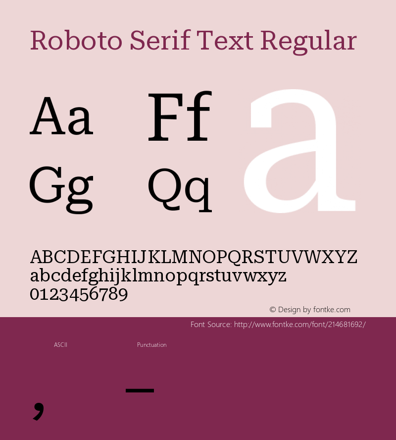 Roboto Serif Text Regular Version 1.001图片样张