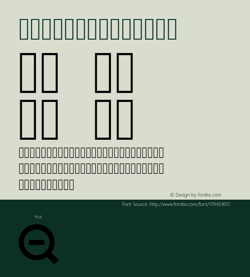 Elusive Normal Version 1.0 ; ttfautohint (v0.94) -l 8 -r 50 -G 200 -x 14 -w 