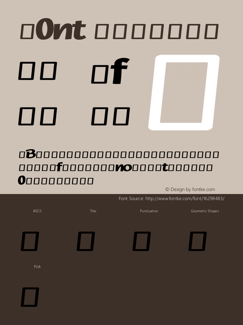 F0nt Regular Version 0.1-alpha1图片样张