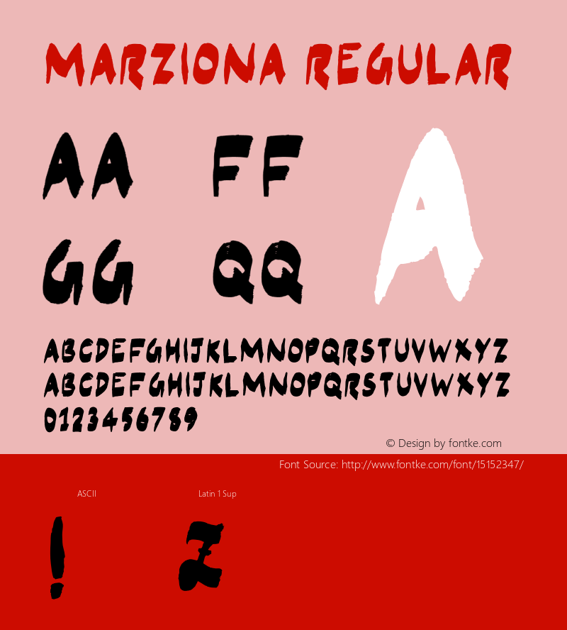 Marziona Regular Version 0.029图片样张