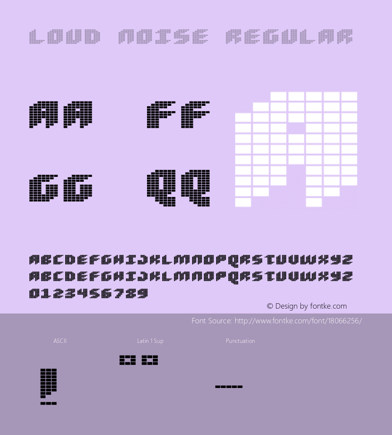 Loud noise Regular 2图片样张