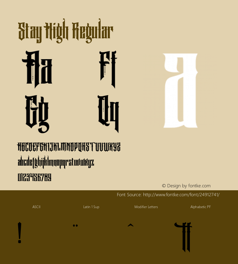 Stay High 图片样张