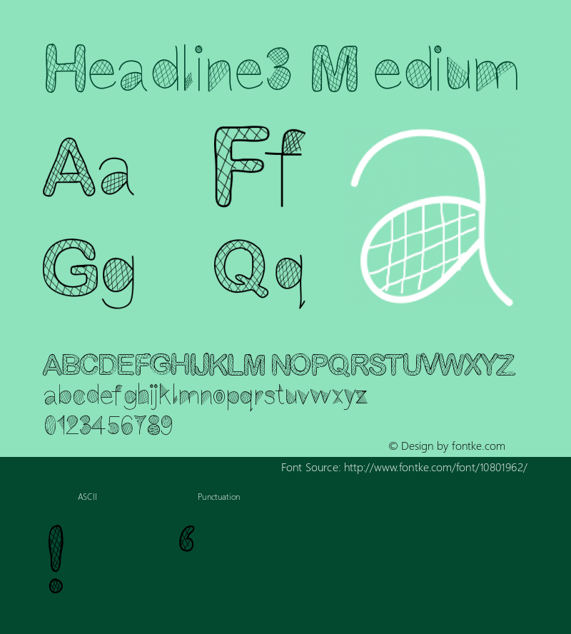 Headline3 Medium Version 001.000图片样张