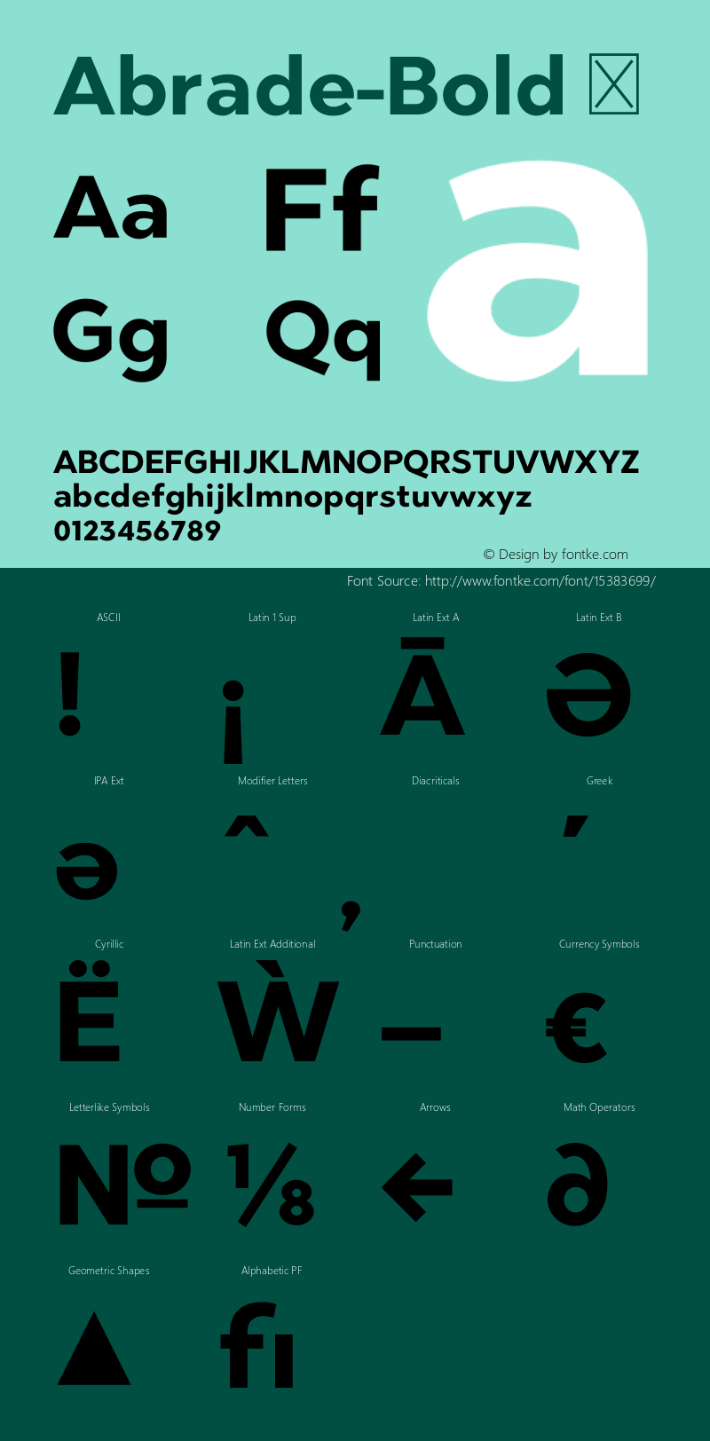 Abrade-Bold ☞ Version 1.000;com.myfonts.easy.greyscale-type.abrade.bold.wfkit2.version.4pJH图片样张