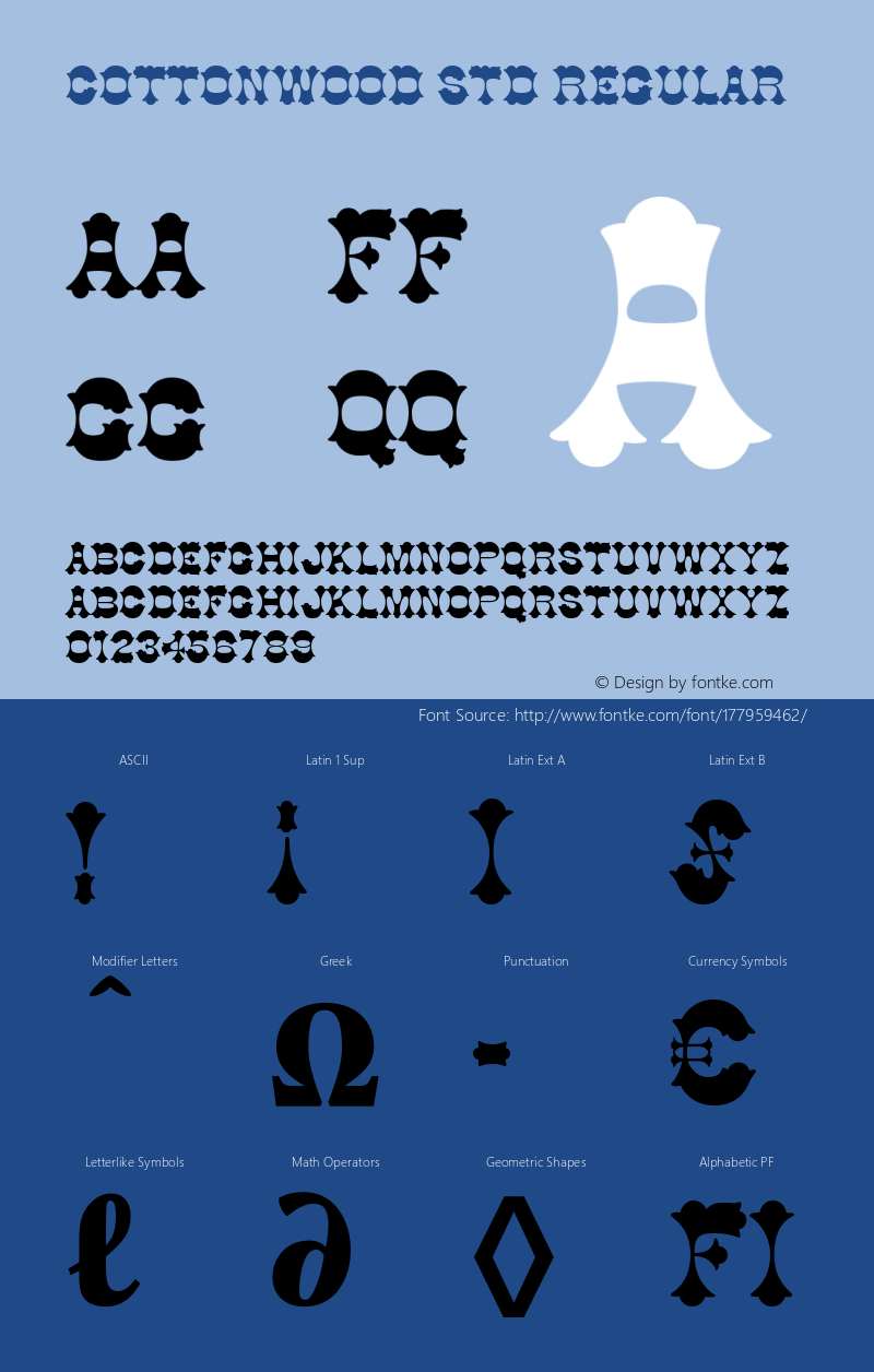 CottonwoodStd Version 2.025;PS 002.000;hotconv 1.0.50;makeotf.lib2.0.16970图片样张