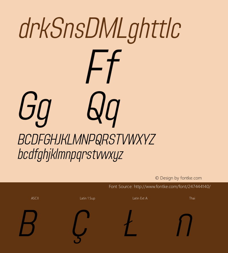 Adirek Sans DEMO Light Italic Version 1.03图片样张