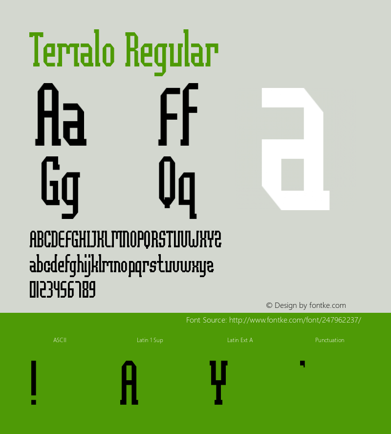 Temalo Version 1.001;Fontself Maker 3.5.8图片样张