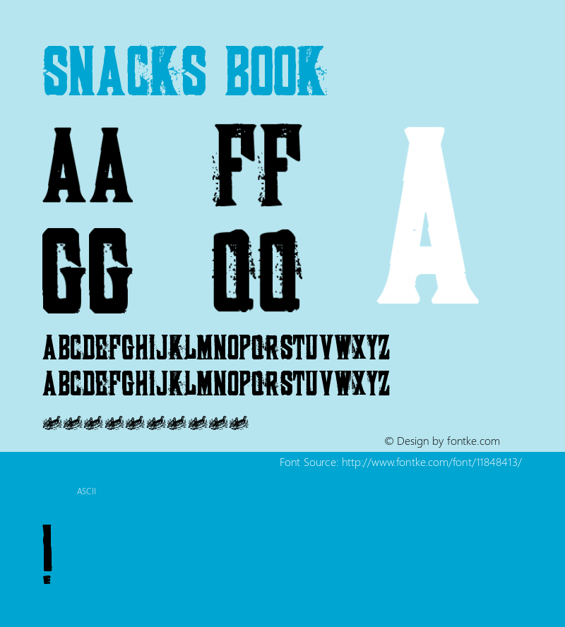 SNACKS Book Version 1.00 January 7, 2011图片样张