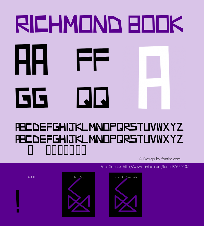 RICHMOND Book Version 1.00 2011图片样张