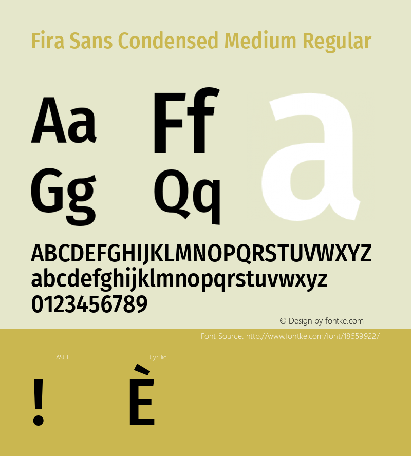 Fira Sans Condensed Medium Regular Version 4.203;PS 004.203;hotconv 1.0.88;makeotf.lib2.5.64775; ttfautohint (v1.4.1)图片样张