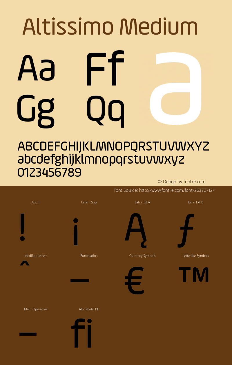 ☞Altissimo Medium 1.0;com.myfonts.easy.soneri.altissimo.medium.wfkit2.version.54ib图片样张