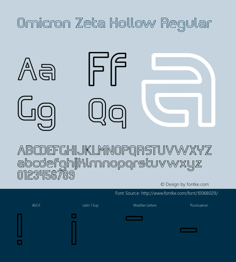 Omicron Zeta Hollow Regular Version 2.0 - 18 Nov 1998图片样张