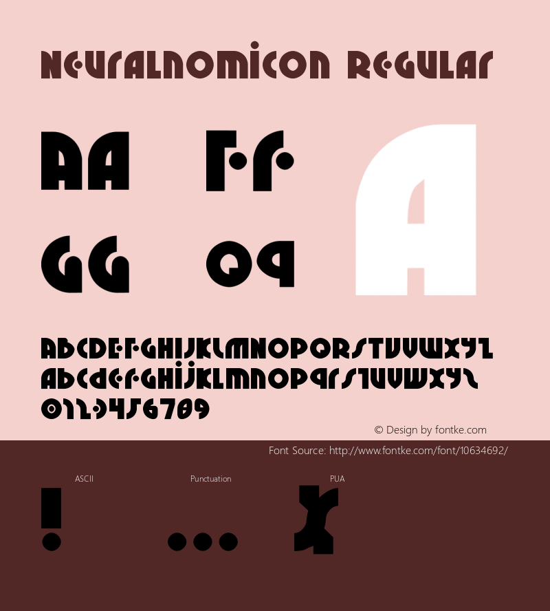 Neuralnomicon Regular 1图片样张