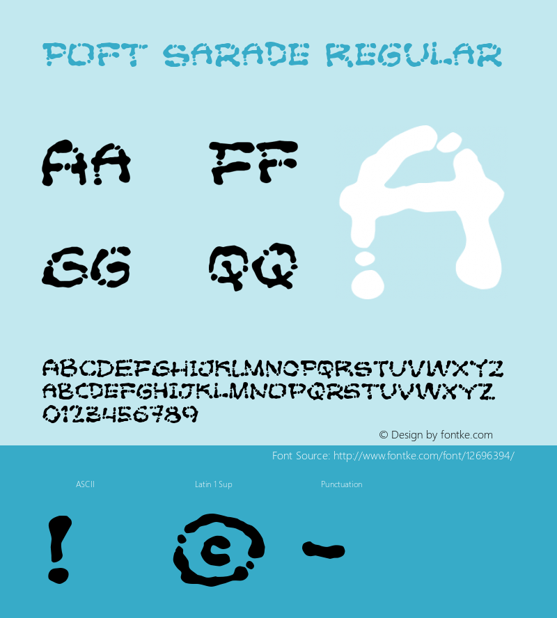 Poft Sarade Regular 1, 2003图片样张