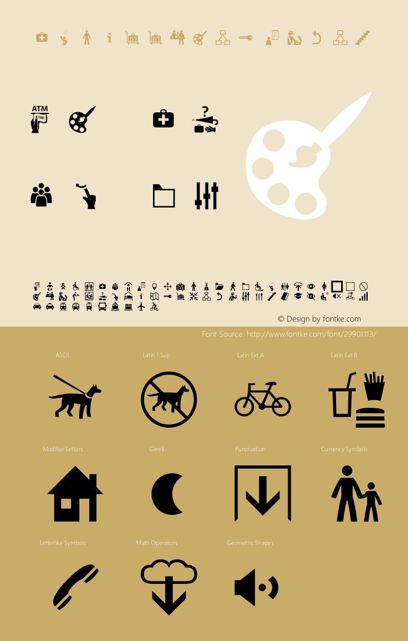 FSMillbank-Icons Version 1.000图片样张