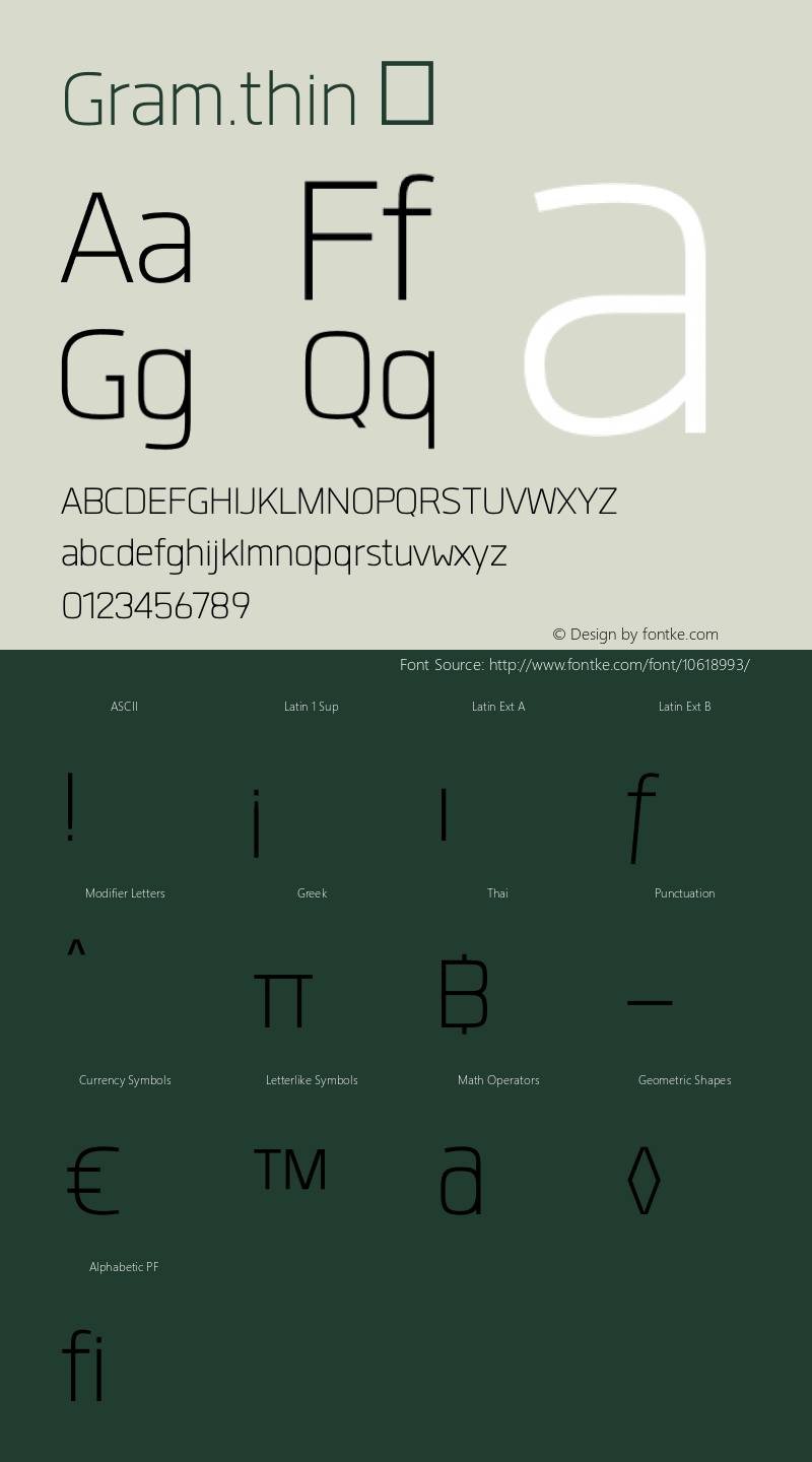 Gram.thin ☞ Version 1.000;com.myfonts.typesketchbook.gram.thin.wfkit2.3Uqo图片样张