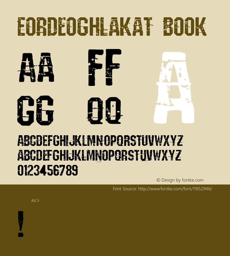 Eordeoghlakat Book Version Macromedia Fontograp图片样张