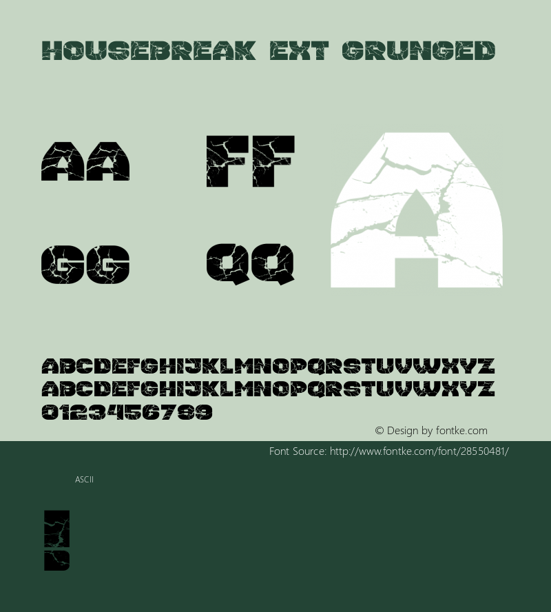 Housebreak Ext Grunged Version 1.000图片样张