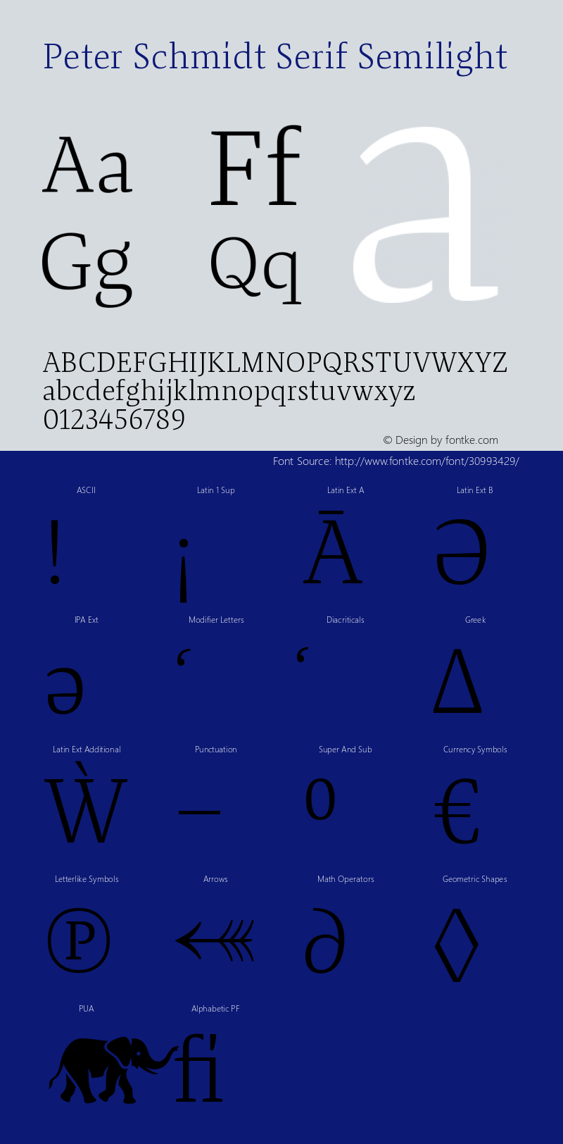 Peter Schmidt Serif SLight Version 1.019;PS 1.19;hotconv 1.0.88;makeotf.lib2.5.647800图片样张