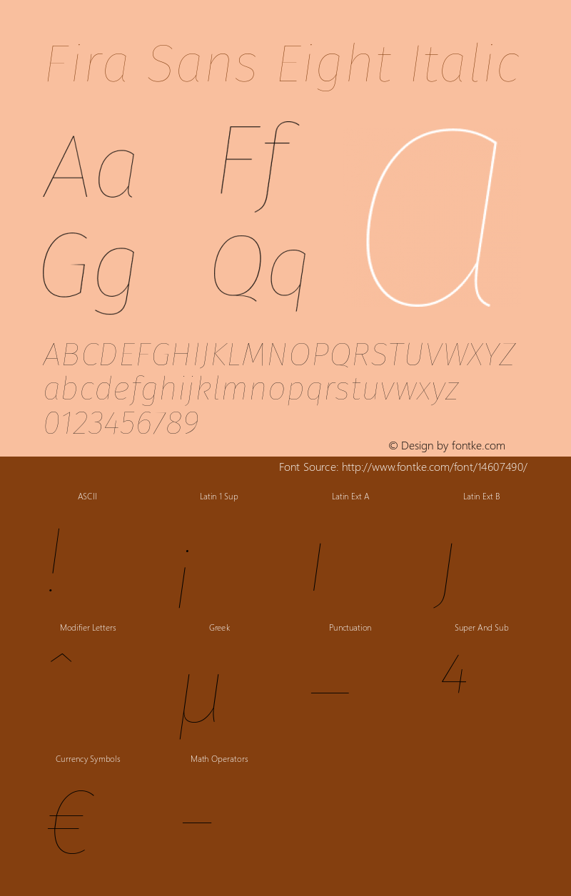 Fira Sans Eight Italic Version 3.111图片样张