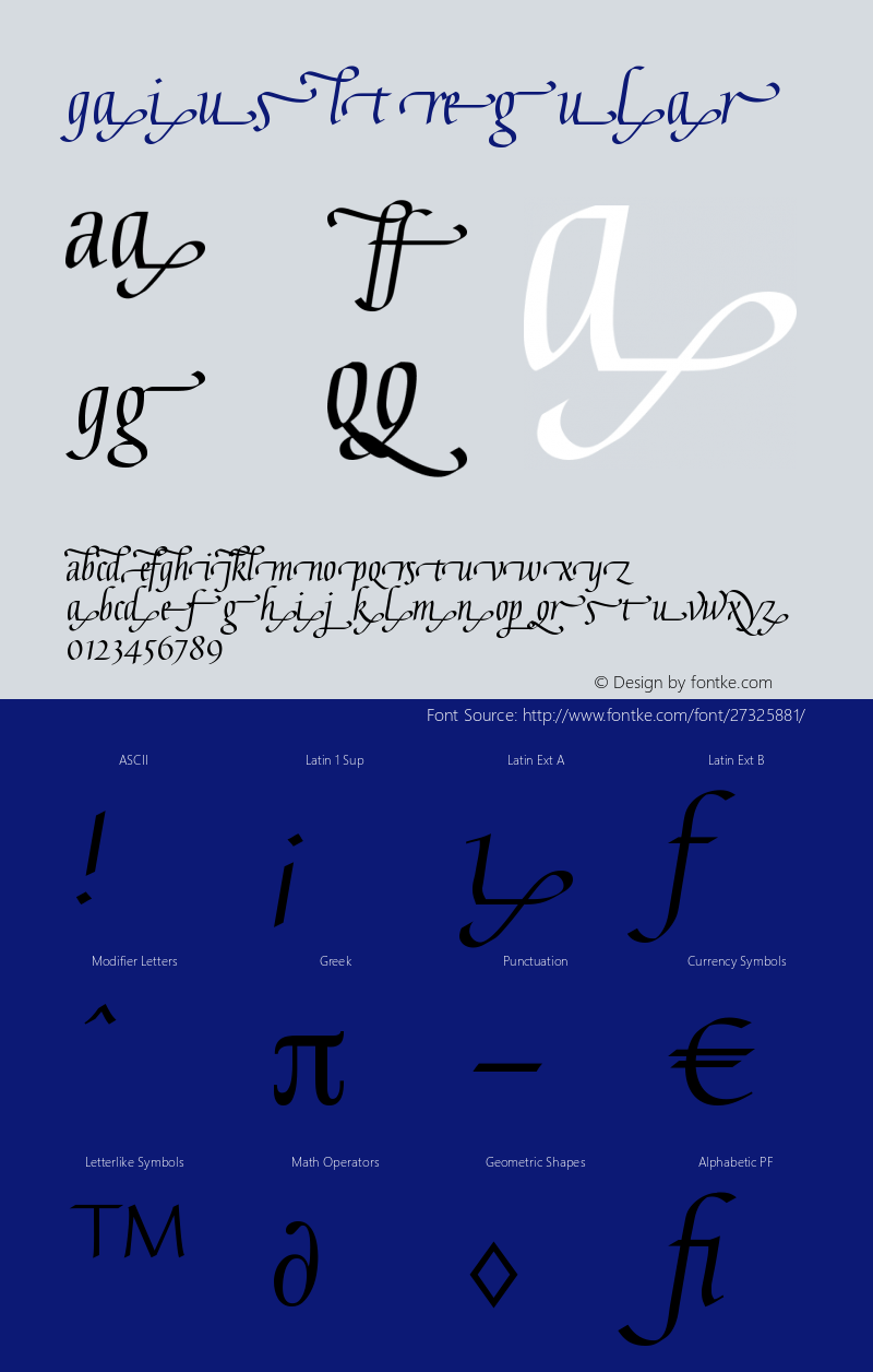 Gaius LT End Version 2.01;2005图片样张