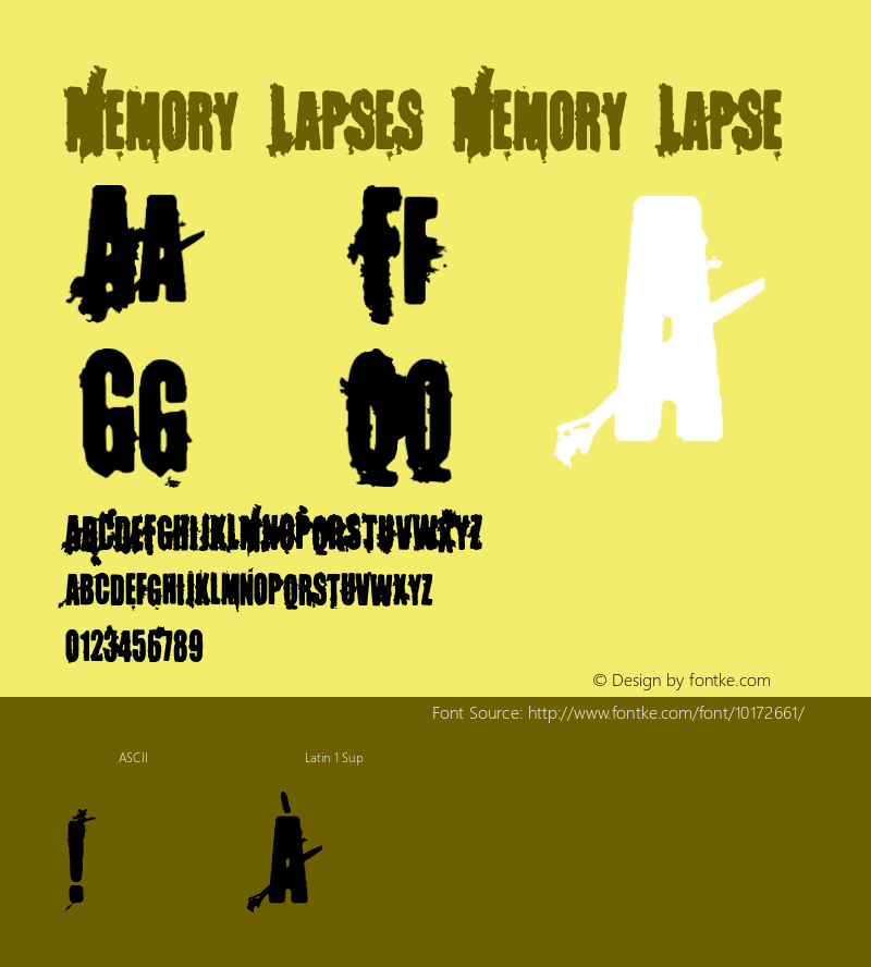 Memory Lapses Memory Lapse 1.0 Dirty and kindda Clean图片样张