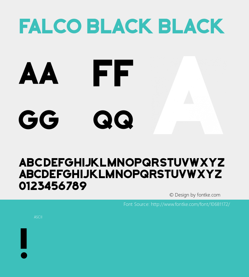 Falco Black Black Version 1.000;PS 001.001;hotconv 1.0.56图片样张