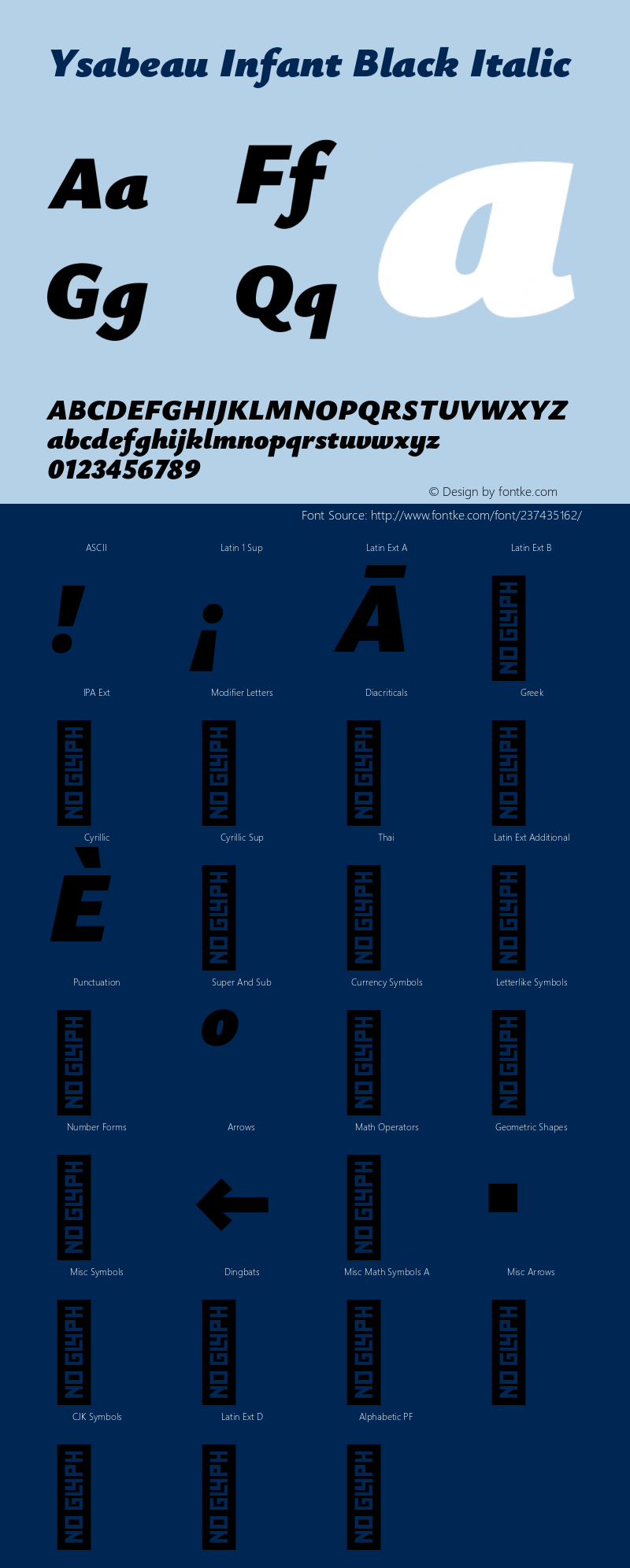 Ysabeau Infant Black Italic Version 1.003;Glyphs 3.1.1 (3139)图片样张