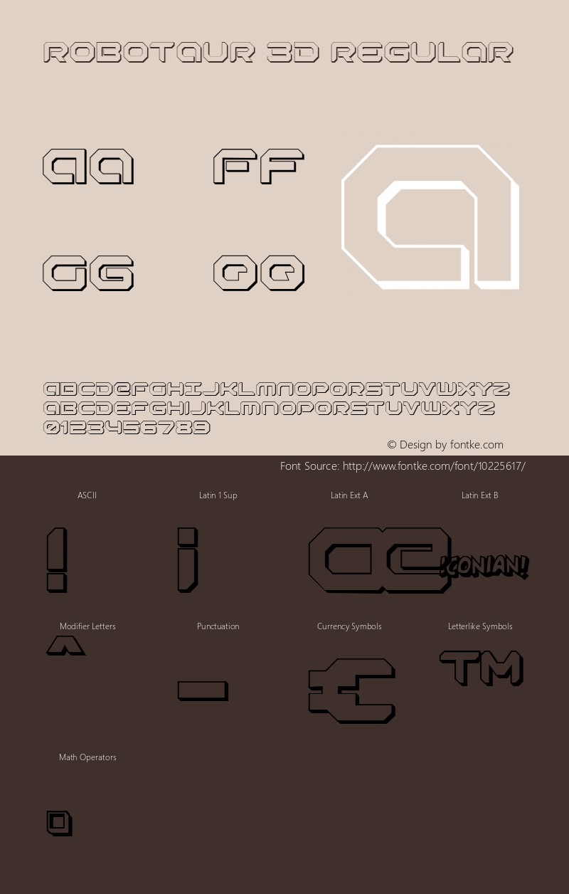 Robotaur 3D Regular 001.000图片样张