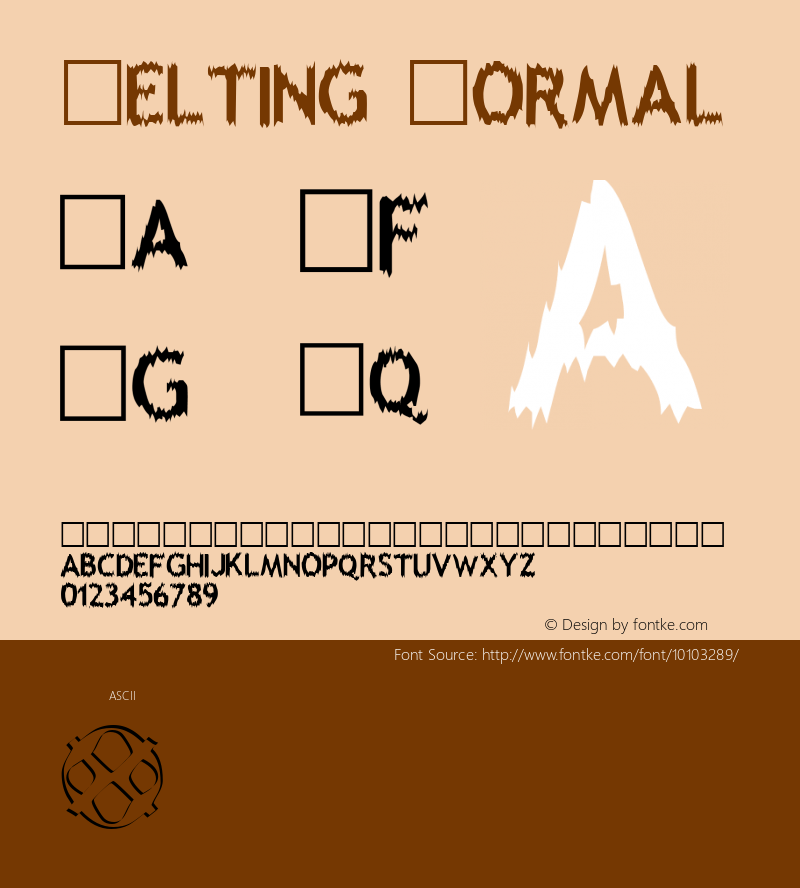 Melting Normal 1.0 - Freeware - use keys a to z, 0 to 9图片样张