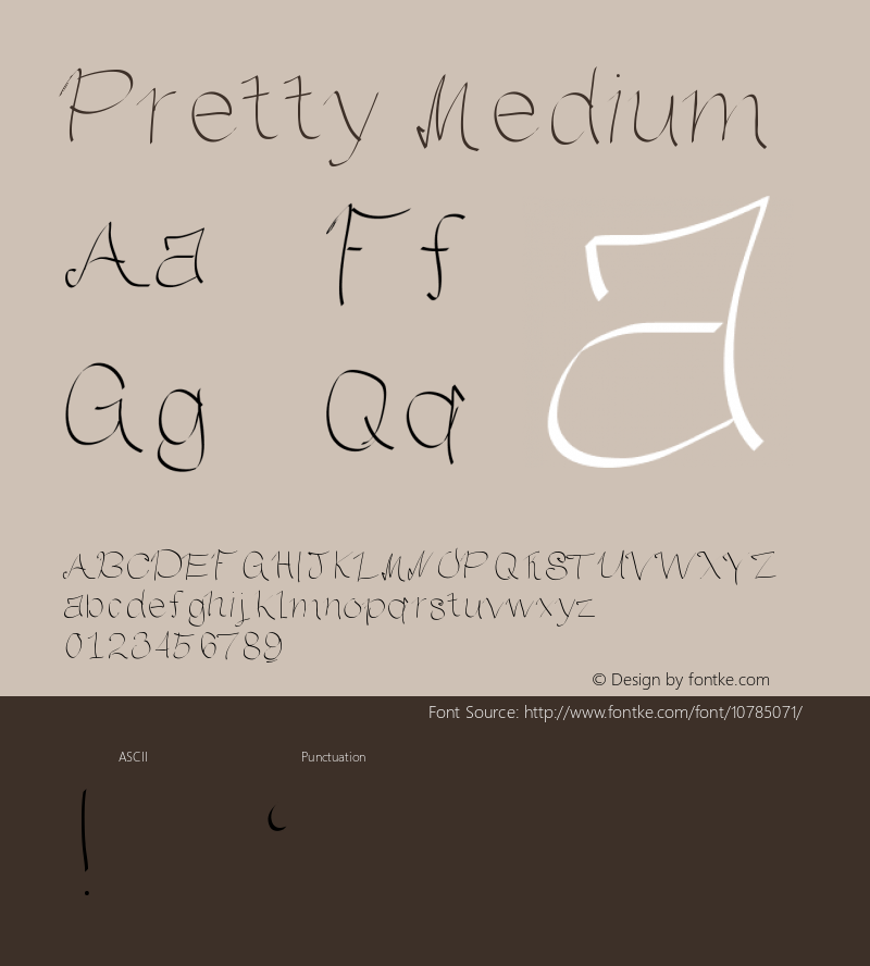 Pretty Medium Version 001.000图片样张