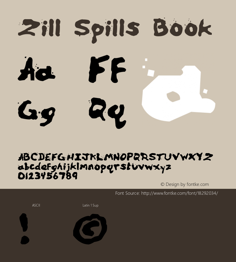 Zill Spills Book Version 1.00图片样张