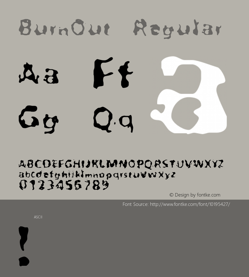 BurnOut Regular 001.000图片样张