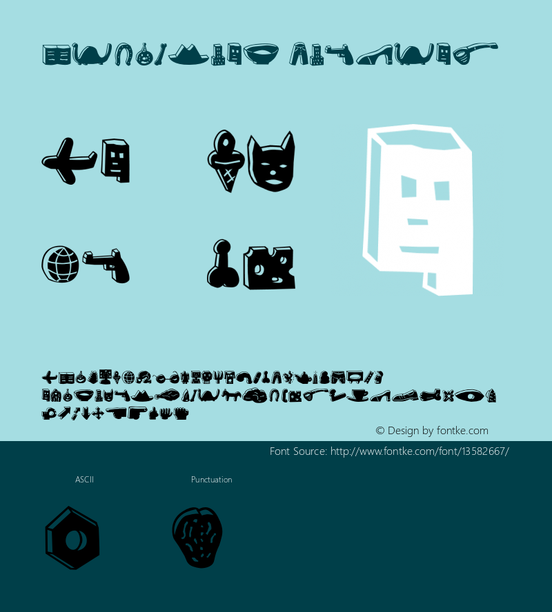 Blockhead Regular 001.000图片样张