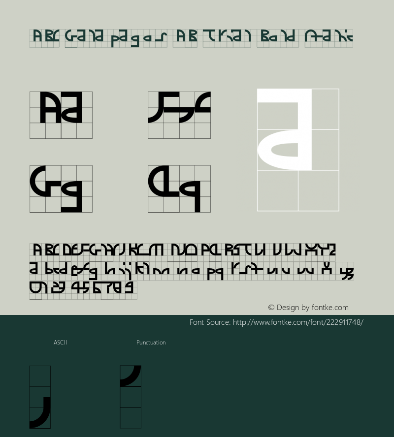 ABC Galapagos AB Trial Bold Grid Version 1.100图片样张