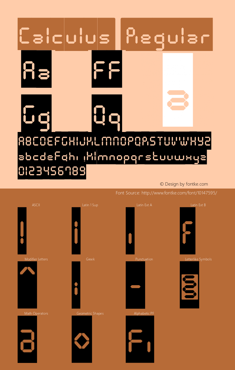 Calculus Regular Version 001.000图片样张