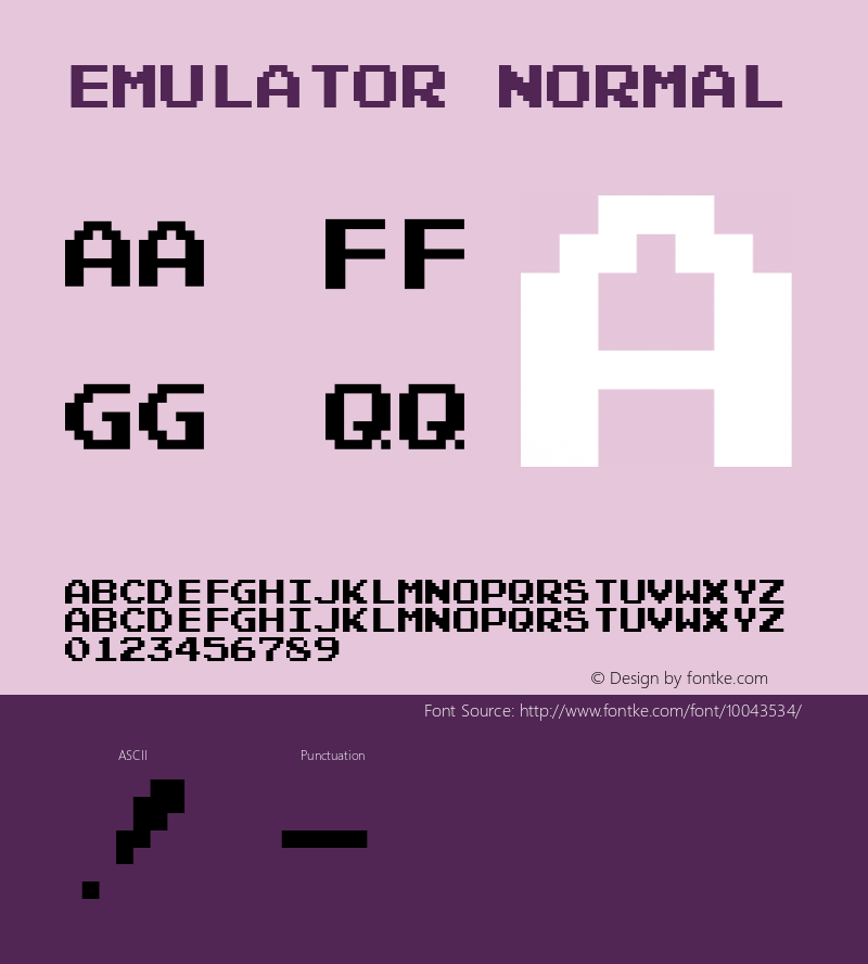 Emulator Normal Unknown图片样张