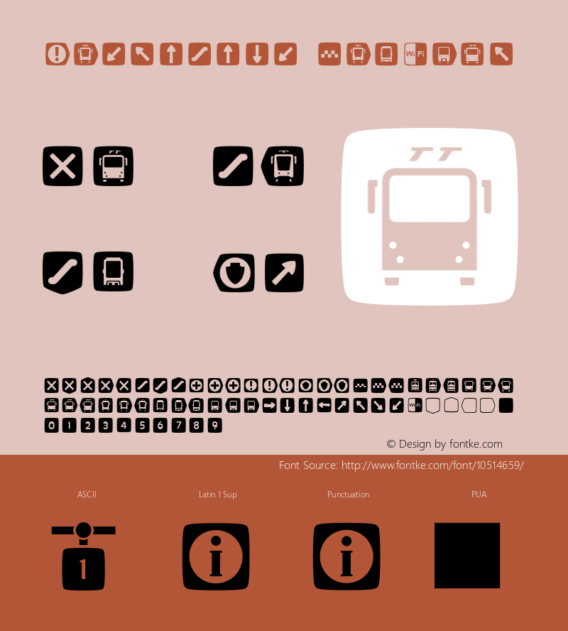 MetroFont Regular 1.1图片样张