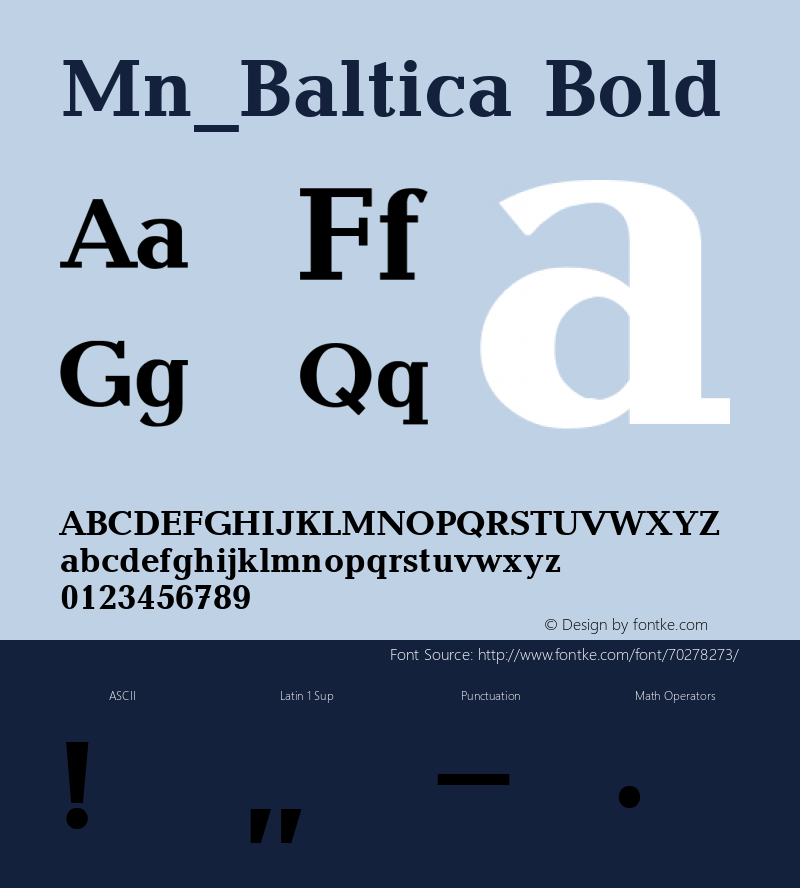 Mn_Baltica Bold 31 December 1996图片样张