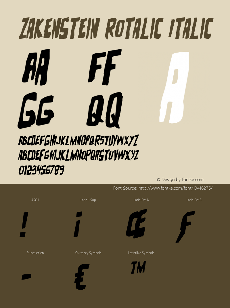 Zakenstein Rotalic Italic 001.000图片样张