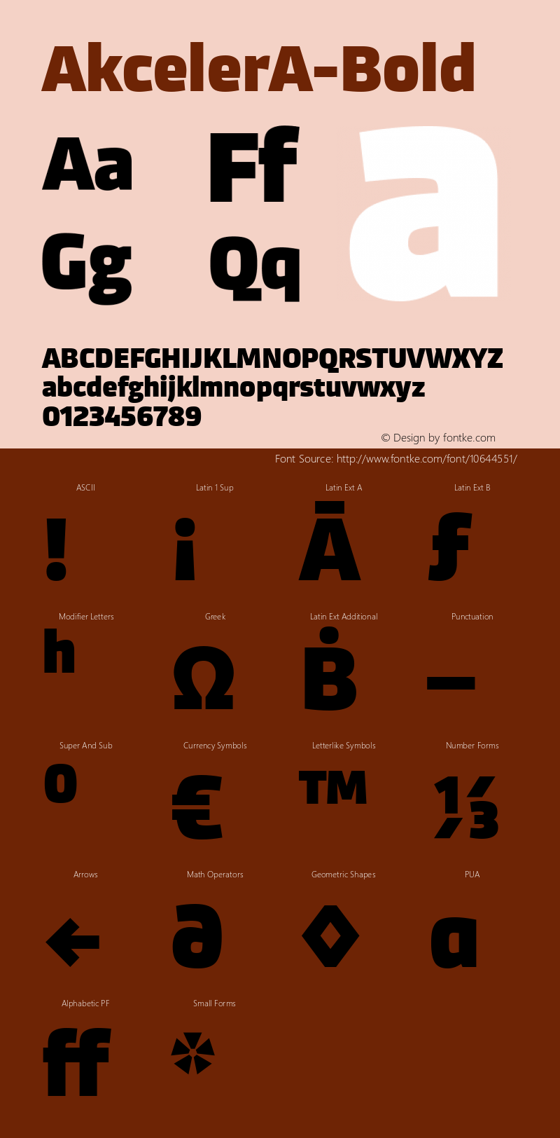 AkcelerA-Bold ☞ Version 1.000 2011 initial release;com.myfonts.easy.adtypo.akceler.a-bold.wfkit2.version.42vN图片样张