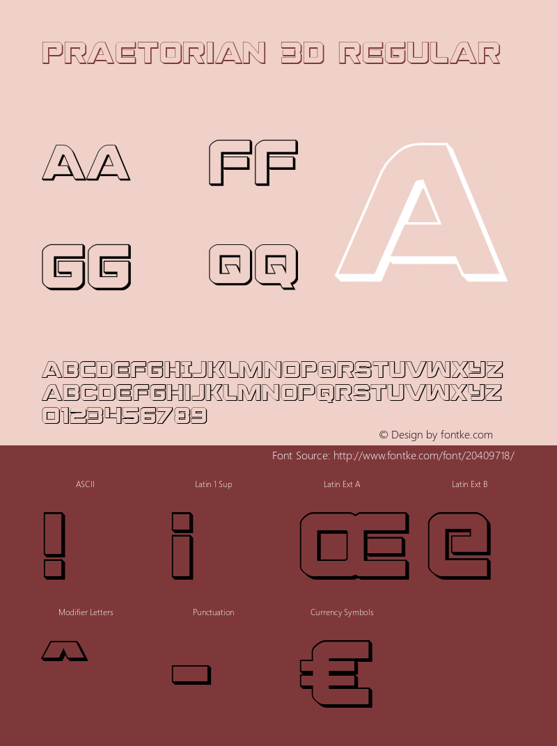 Praetorian 3D Regular 001.000图片样张