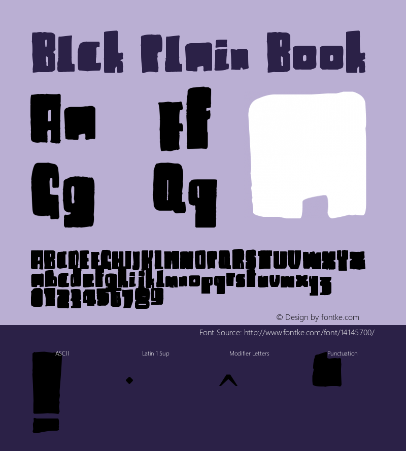 Blck Plain Book Version 1.00 March 5, 2011,图片样张