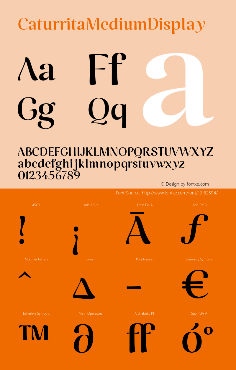 CaturritaMediumDisplay ☞ 001.000;com.myfonts.easy.armasen.caturrita-display.medium.wfkit2.version.46dR图片样张