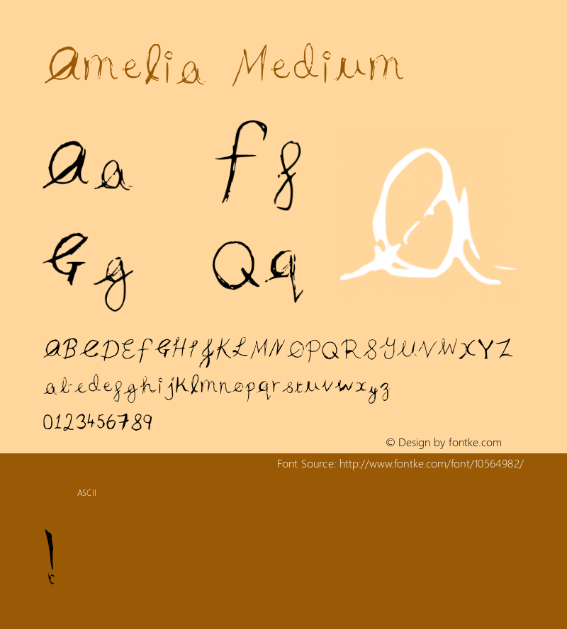 Amelia Medium Version 2图片样张