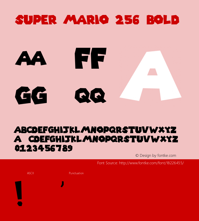 Super Mario 256 Bold Version 1.0图片样张