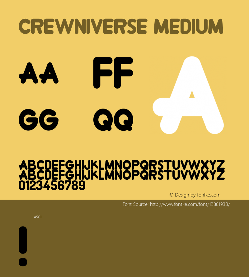 Crewniverse Medium Version 3图片样张